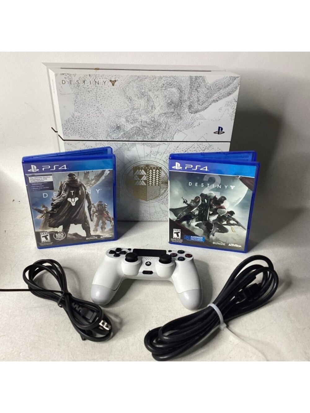 PS4 GAMING BUNDLE SPECIAL DESTINY EDITION PS4 W/ 2 GAMES - DESTINY 1 & 2